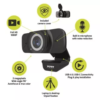 PORT USB kamera Web kamera, Full HD 1080P PORT USB kamera Web kamera, Full HD 1080P