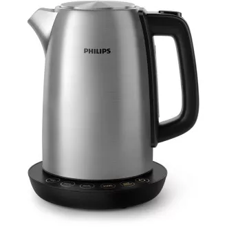 Kuhalo za vodu Philips HD9359/90, 1,7 l, 2200 W, regulacija temperature, crno/srebrno Kuhalo za vodu Philips HD9359/90, 1,7 l, 2200 W, regulacija temperature, crno/srebrno