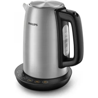 Kuhalo za vodu Philips HD9359/90, 1,7 l, 2200 W, regulacija temperature, crno/srebrno Kuhalo za vodu Philips HD9359/90, 1,7 l, 2200 W, regulacija temperature, crno/srebrno
