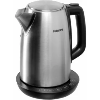 Kuhalo za vodu Philips HD9359/90, 1,7 l, 2200 W, regulacija temperature, crno/srebrno Kuhalo za vodu Philips HD9359/90, 1,7 l, 2200 W, regulacija temperature, crno/srebrno