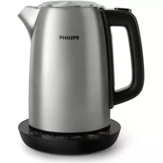 Kuhalo za vodu Philips HD9359/90, 1,7 l, 2200 W, regulacija temperature, crno/srebrno Kuhalo za vodu Philips HD9359/90, 1,7 l, 2200 W, regulacija temperature, crno/srebrno